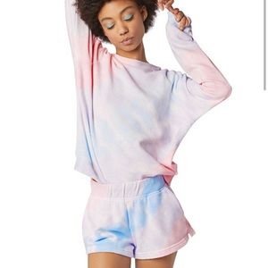 Hill House Home Tie Dye Pink Purple Shorts